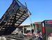 7x16 Gooseneck Telescopic Dump Trailer with 3ft Sides (2) 7K Axles 14K GVWR Top of Tele Lifted 