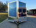 8.5x18 Indigo Enclosed Trailer Hybrid V-Nose with Roof (2)5,200LB Axles Front