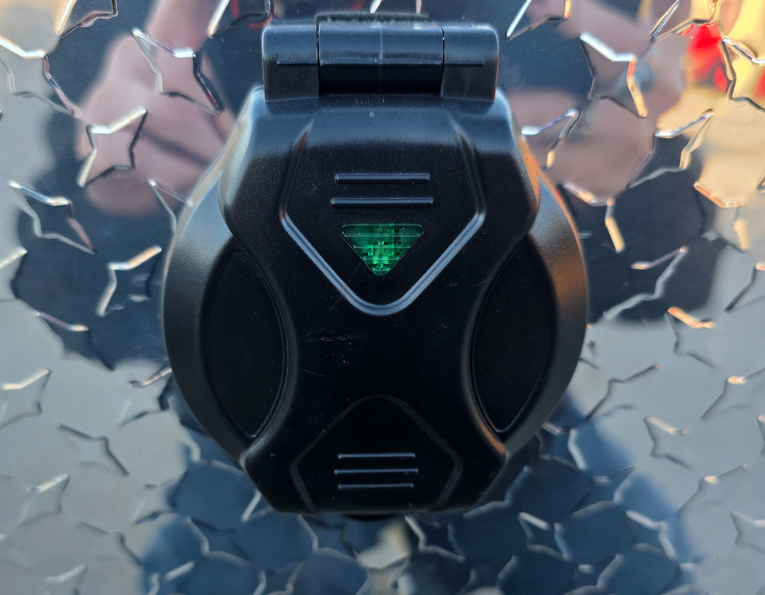 8.5x18 Indigo Enclosed Trailer Hybrid V-Nose with Roof (2)5,200LB Axles Electric Plug Closed