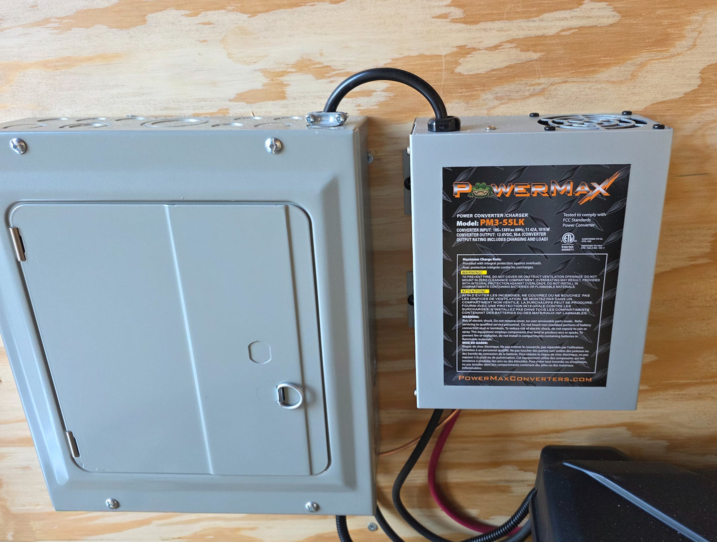 8.5x18 Indigo Enclosed Trailer Hybrid V-Nose with Roof (2)5,200LB Axles Breaker Box and Power Unit