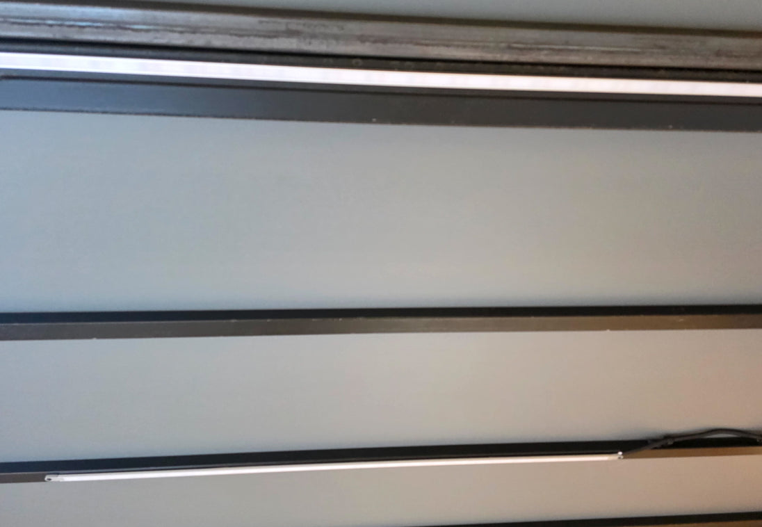 8.5x18 Indigo Enclosed Trailer Hybrid V-Nose with Roof (2)5,200LB Axles Enclosed LED Strip Lights 