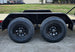 7X16 Equipment Trailer (2) 6000lb Axles with Stand-Up Ramps 12K GVWR Tires 
