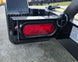 7X16 Equipment Trailer (2) 6000lb Axles with Stand-Up Ramps 12K GVWR LED Brake Light