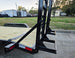 7X16 Equipment Trailer (2) 6000lb Axles with Stand-Up Ramps 12K GVWR Ramps Arm Locks with Secure Pen
