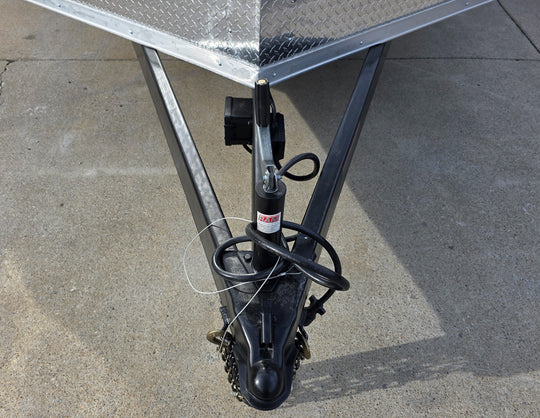 8.5x22 Hybrid Deckover Enclosed Trailer (2) 5200lb Axles Jack