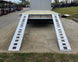 8.5x22 Hybrid Deckover Enclosed Trailer (2) 5200lb Axles Detachable Rear Ramps