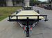 7X20 Equipment Trailer (2) 6000lb Axles with Stand-Up Ramps 12K GVWR Front 