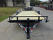 7X20 Equipment Trailer (2) 6000lb Axles with Stand-Up Ramps 12K GVWR Front 