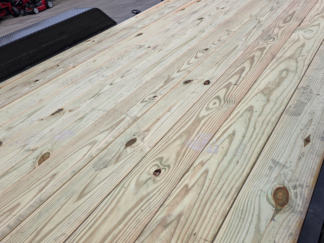 7X20 Equipment Trailer (2) 6000lb Axles with Stand-Up Ramps 12K GVWR Deck 