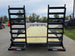 7X20 Equipment Trailer (2) 6000lb Axles with Stand-Up Ramps 12K GVWR Rear Ramps Up