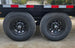 8.5x22 Deckover Tilt Trailer (2) 7,000K Axles Tires