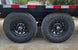8.5x22 Deckover Tilt Trailer (2) 7,000K Axles Tires