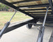 8.5x22 Deckover Tilt Trailer (2) 7,000K Axles Hydraulic Lifts Under Tilt 
