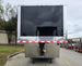 8.5X26 Gooseneck Enclosed Trailer with 9' Interior (3) 7,000lb Axles Front 
