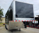 8.5X26 Gooseneck Enclosed Trailer with 9' Interior (3) 7,000lb Axles Front Right Corner 