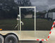 8.5X26 Gooseneck Enclosed Trailer with 9' Interior (3) 7,000lb Axles Side Door 