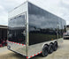 8.5X26 Gooseneck Enclosed Trailer with 9' Interior (3) 7,000lb Axles Rear Right Side Ramp Up