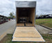 8.5X26 Gooseneck Enclosed Trailer with 9' Interior (3) 7,000lb Axles Rear Ramp Down