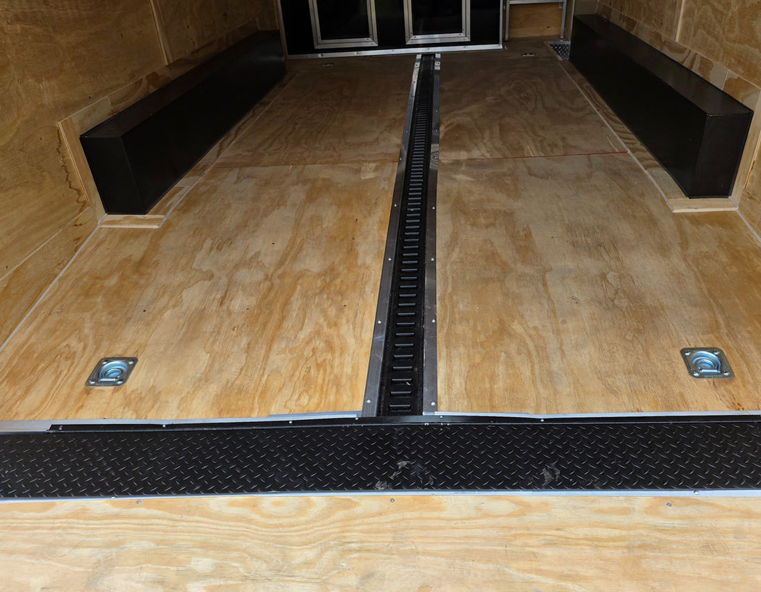 8.5X26 Gooseneck Enclosed Trailer with 9' Interior (3) 7,000lb Axles E-Track Down Center 