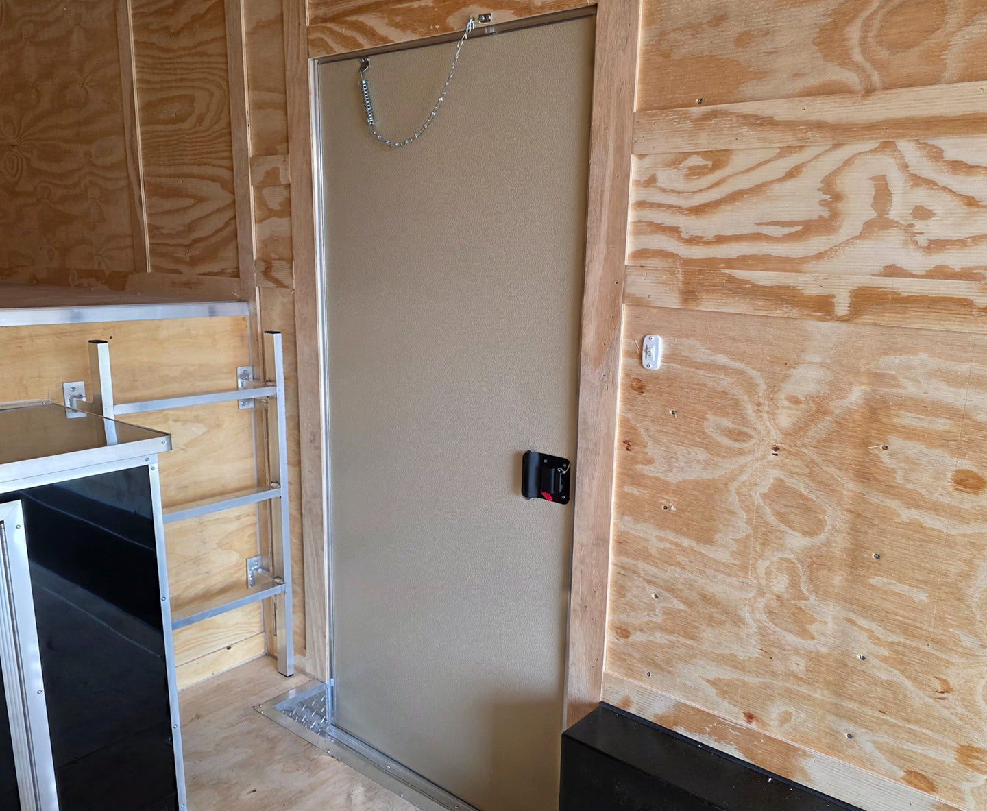 8.5X26 Gooseneck Enclosed Trailer with 9' Interior (3) 7,000lb Axles Front Side Door 