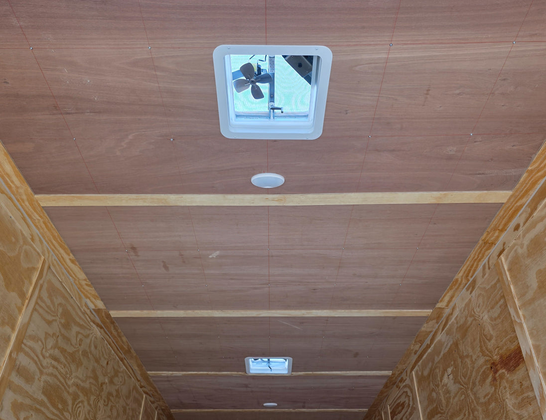 8.5X26 Gooseneck Enclosed Trailer with 9' Interior (3) 7,000lb Axles Rear/ Front Lights and Vents 