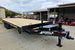 8.5x24 Deckover Tilt Trailer (2) 7,000K Axles Front Right 