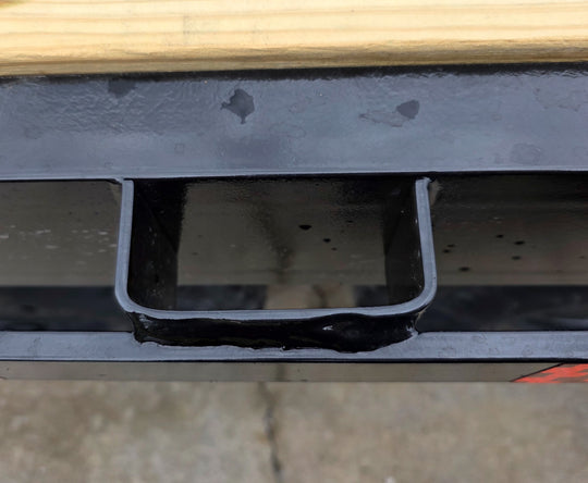 8.5x24 Deckover Tilt Trailer (2) 7,000K Axles Stake Pocket