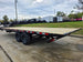 8.5x24 Deckover Tilt Trailer (2) 7,000K Axles Left Rear 