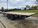 8.5x24 Deckover Tilt Trailer (2) 7,000K Axles Left Rear 