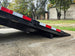 8.5x24 Deckover Tilt Trailer (2) 7,000K Axles Rear Ground Tilt Lifted 
