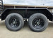 7x16 I - Beam Equipment Skid Steer Trailer (2) 5200lb Axles with Stand - Up Ramps 10K GVWR - SLE Equipment - 19