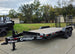 7x16 I - Beam Equipment Skid Steer Trailer (2) 5200lb Axles with Stand - Up Ramps 10K GVWR - SLE Equipment - 2