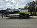 7x16 I - Beam Equipment Skid Steer Trailer (2) 5200lb Axles with Stand - Up Ramps 10K GVWR - SLE Equipment - 1