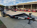 7x18 I - Beam Equipment Trailer (2) 7K Axles Stand - Up Ramps 14K GVWR - SLE Equipment - 2