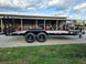7x18 I - Beam Equipment Trailer (2) 7K Axles Stand - Up Ramps 14K GVWR - SLE Equipment - 6