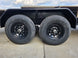 7x18 Gooseneck Equipment Trailer (2) 7K Axles King Kong Ramps 14k GVWR Tires