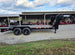 7x18 Gooseneck Equipment Trailer (2) 7K Axles King Kong Ramps 14k GVWR Right Side 