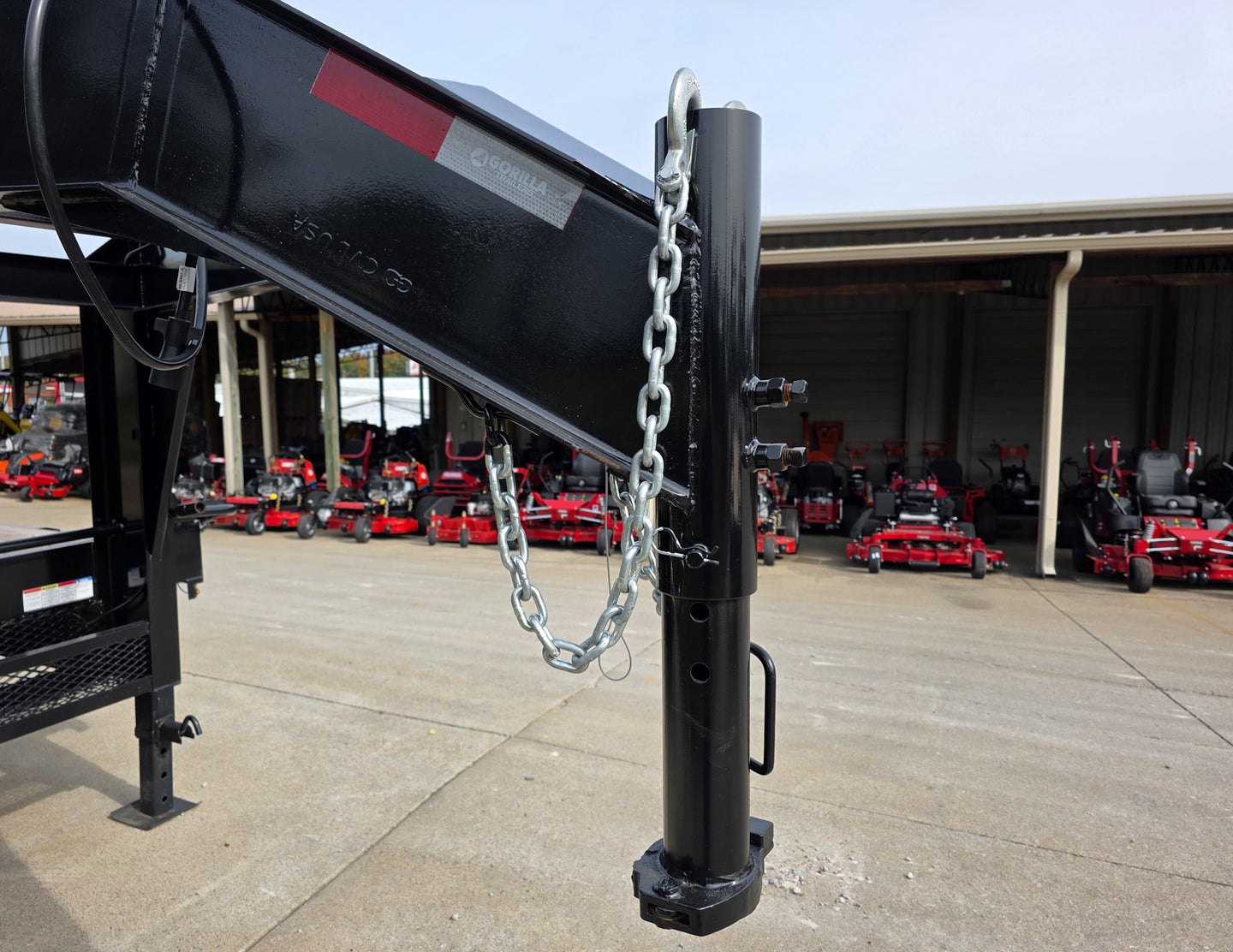 8.5x30 IBeam Gooseneck Deckover Trailer (2) 7K Axles King Kong Ramps 14K GVWR - SLE Equipment - 15