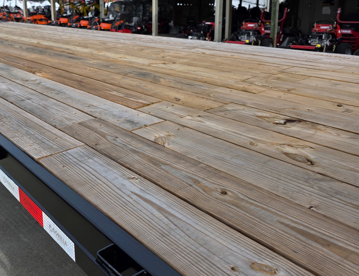 8.5x30 IBeam Gooseneck Deckover Trailer (2) 7K Axles King Kong Ramps 14K GVWR - SLE Equipment - 14