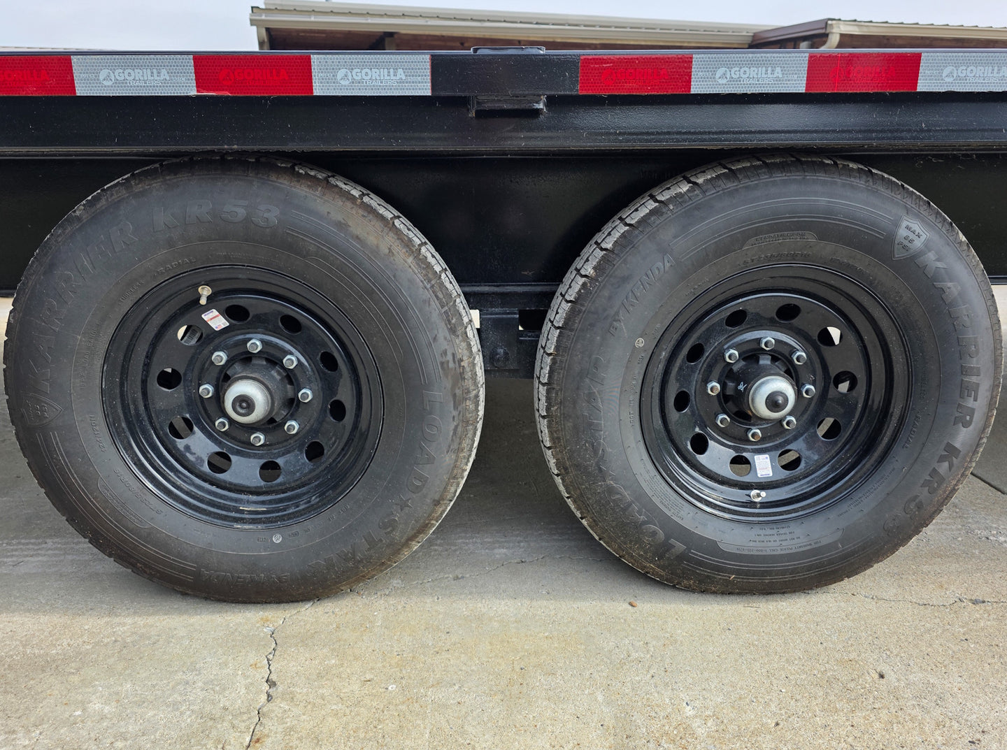 8.5x30 IBeam Gooseneck Deckover Trailer (2) 7K Axles King Kong Ramps 14K GVWR - SLE Equipment - 24