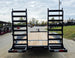 7x16 I - Beam Equipment Trailer with (2) 7K Axles with Stand Up Ramps 14K GVWR - SLE Equipment - 8