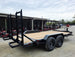 7x16 I - Beam Equipment Trailer with (2) 7K Axles with Stand Up Ramps 14K GVWR - SLE Equipment - 6
