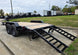 7x16 I - Beam Equipment Trailer with (2) 7K Axles with Stand Up Ramps 14K GVWR - SLE Equipment - 13