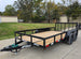 7x14 Dovetail Utility Trailer Powder Coated With Gate (2) 3500lb Axles 7K GVWR - SLE Equipment - 3