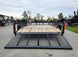 7x14 Dovetail Utility Trailer Powder Coated With Gate (2) 3500lb Axles 7K GVWR - SLE Equipment - 11