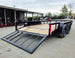 7x14 Dovetail Utility Trailer Powder Coated With Gate (2) 3500lb Axles 7K GVWR - SLE Equipment - 12