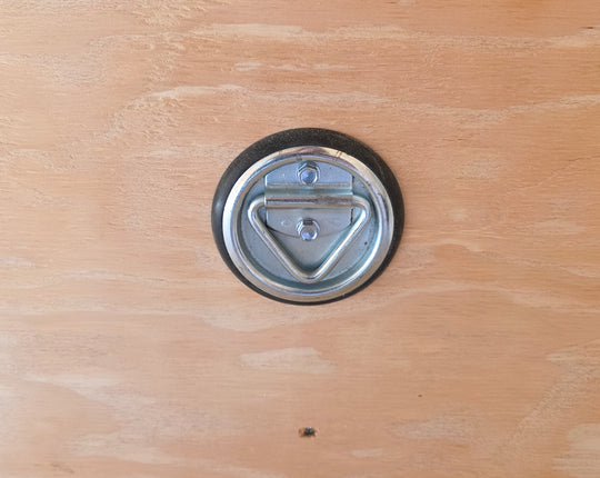 8.5x30 Charcoal V-Nose Hybrid 9.5 Interior (2) 7000LB Axles Side Wall D-Ring