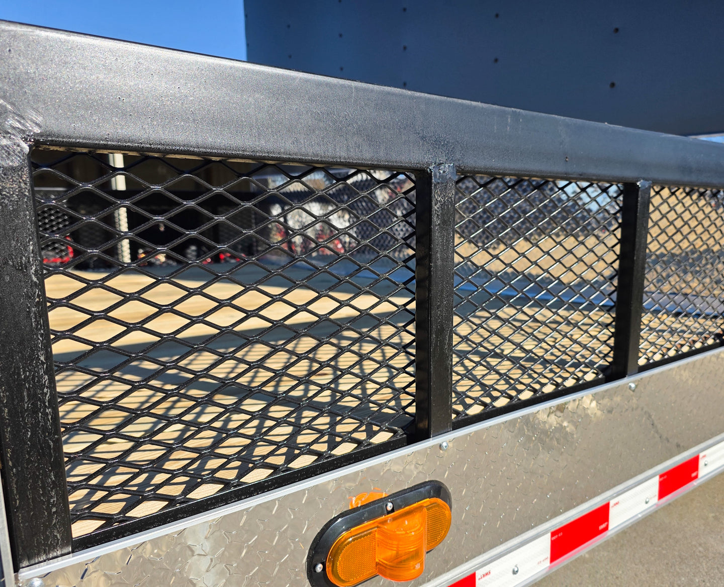 8.5x30 Charcoal V-Nose Hybrid 9.5 Interior (2) 7000LB Axles Mesh Siding 