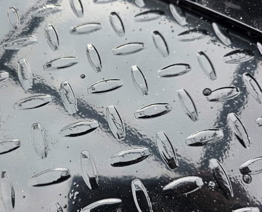 7x12 Straight Deck Utility Trailer 4ft Ladder Racks with 1.5 FT Mesh (2) 3500lb Axle Fenders