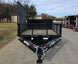 7x20 Hybrid Dump Utility Trailer with 3ft Sides Equipment (2) 7K Axles - SLE Equipment - 2